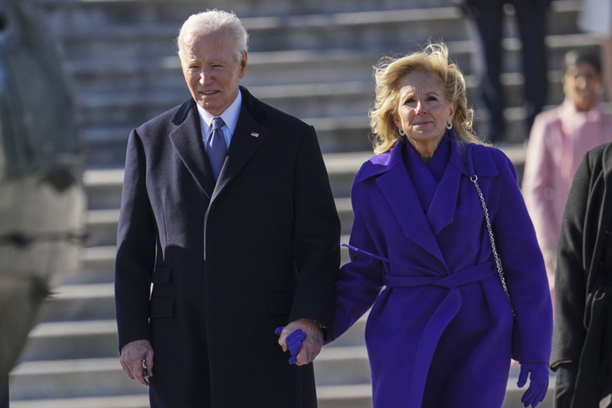 Jill Biden define como heroica la decisión de su esposo de haber renunciado a buscar su reelección