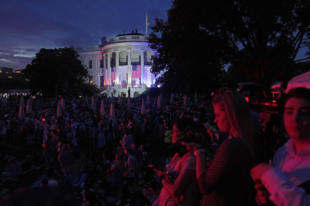 La Casa Blanca implantó un récord Guinness durante los festejos del 4 de julio
