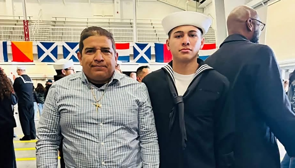 ICE detiene al padre de marino hispano desplegado en Medio Oriente en el USS Abraham Lincoln