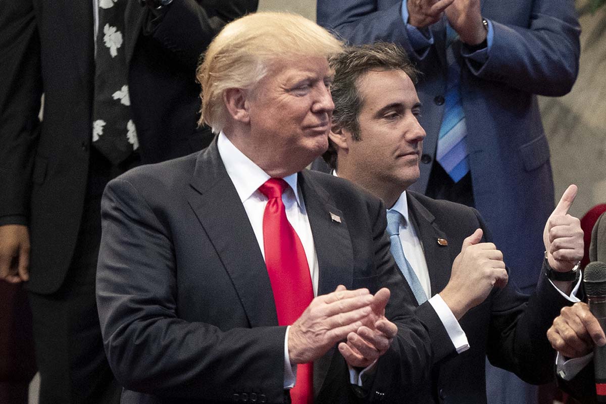 Donald Trump afirma que Michael Cohen fue utilizado por el gobierno anterior para hacerle daño