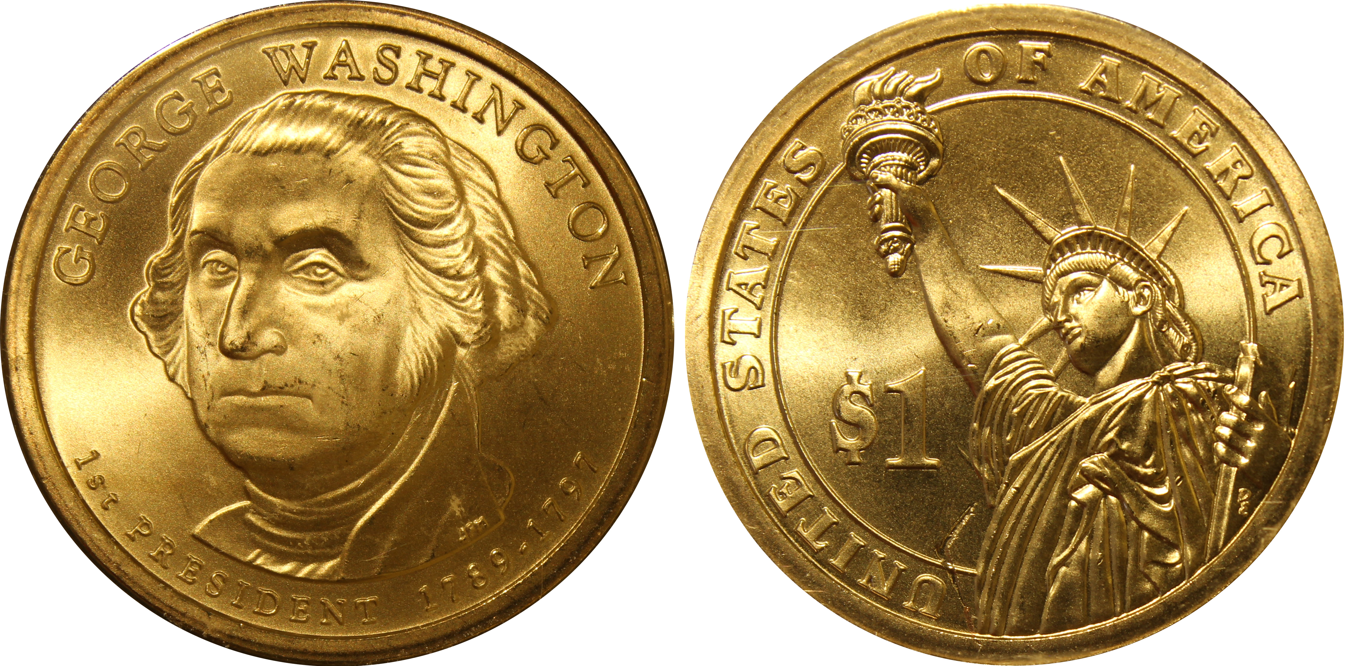 Cómo es la moneda de George Washington del 2007 que vale $2,000 o más