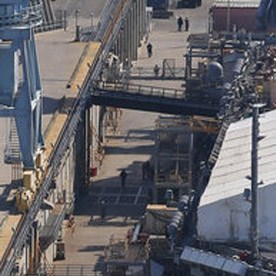 Portaaviones en etapa de construcción