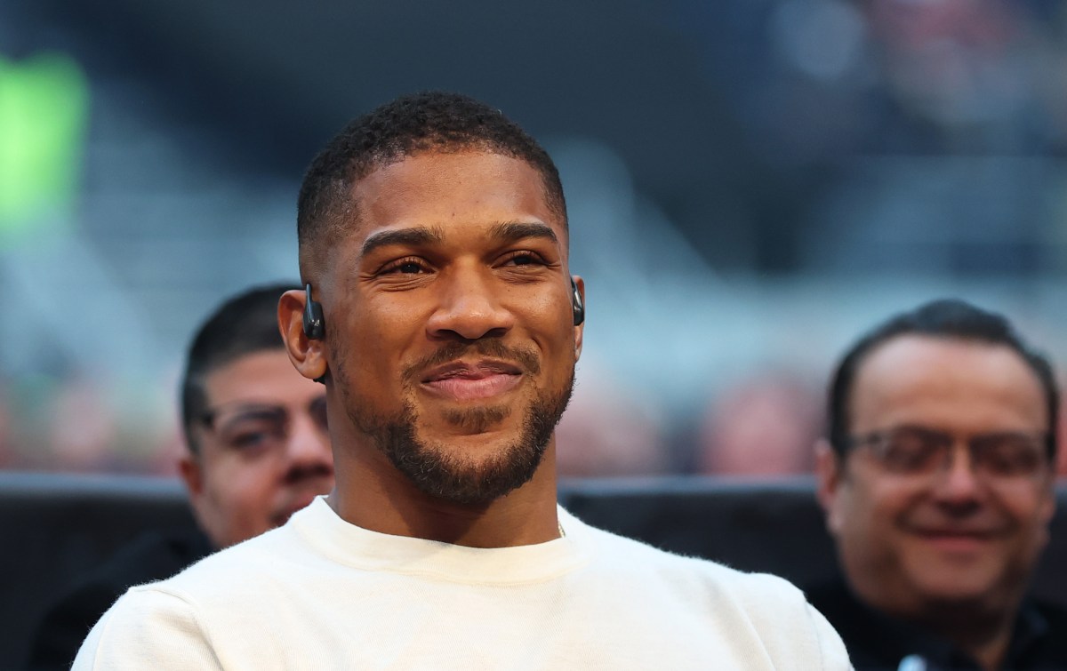 Anthony Joshua promete noquear a Tyson Fury