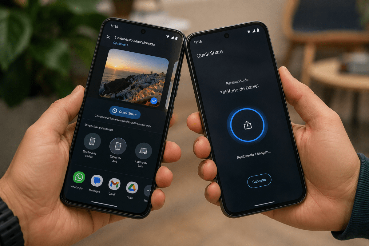 Android tap to share hace más natural compartir contenido: cómo funciona la nueva opción para compartir archivos
