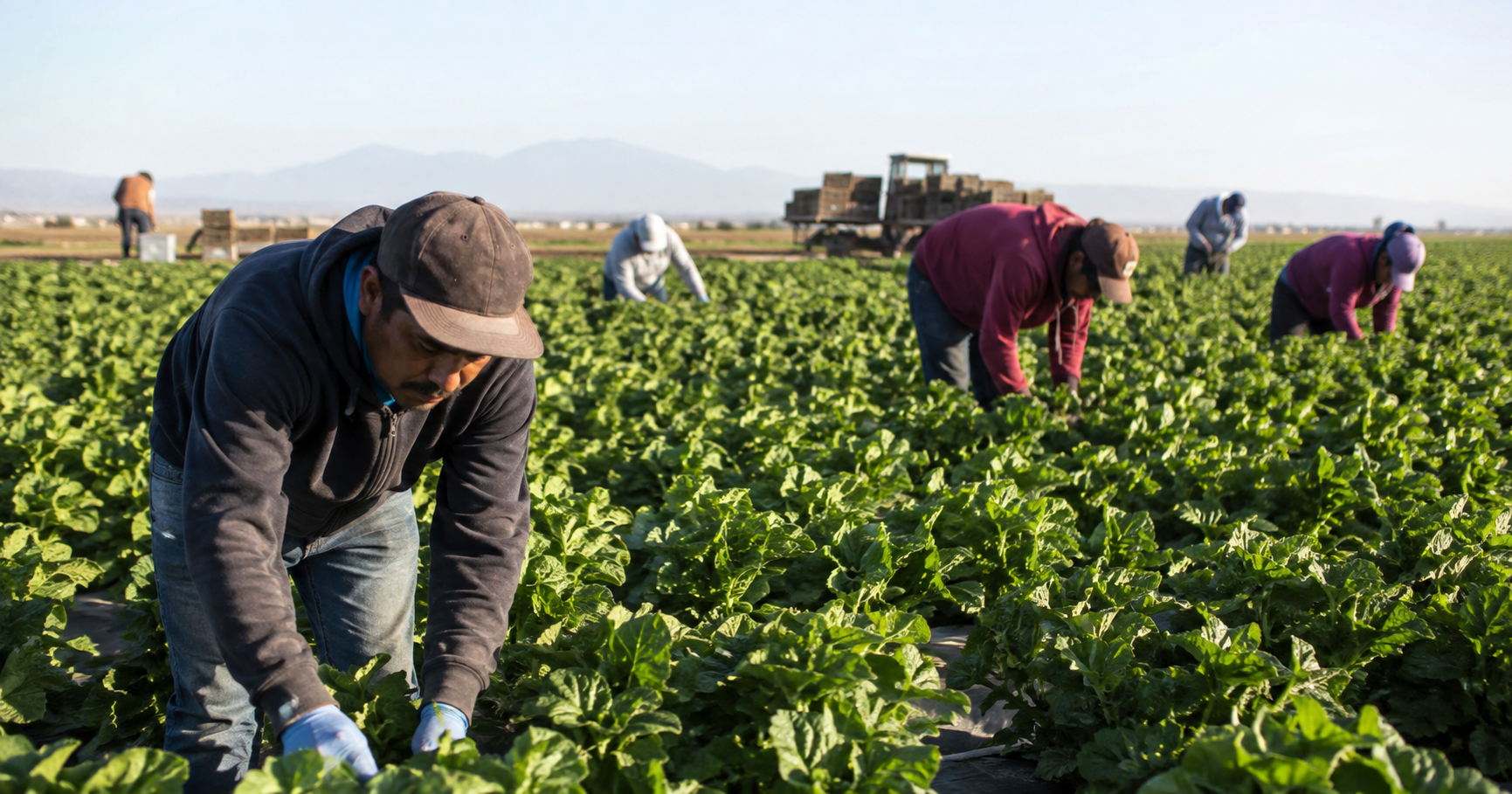 El temor a ICE ya cambia la vida en el campo: trabajadores evitan médicos y compras