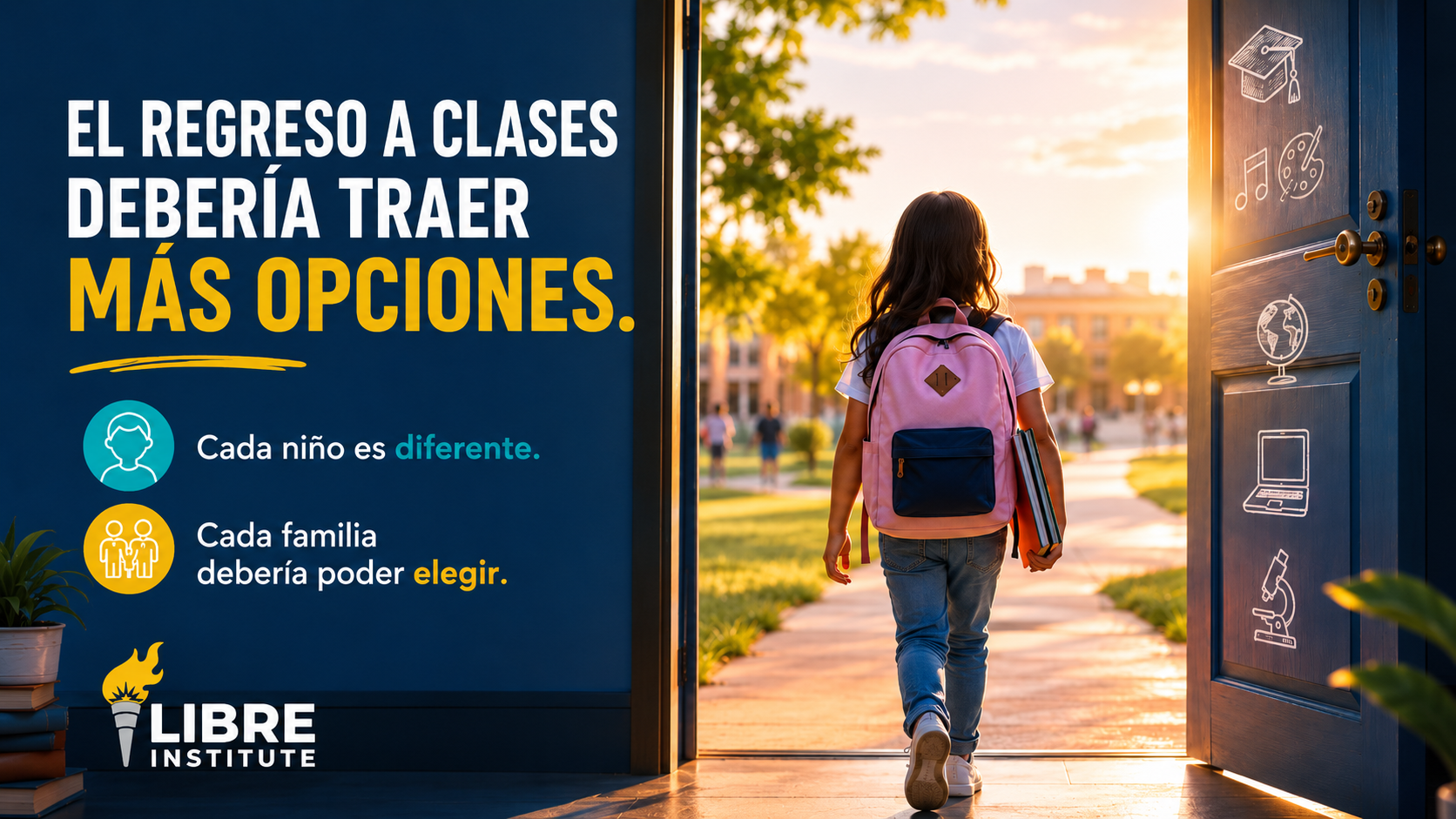 El regreso a clases Debería Significar "Poder Elegir"