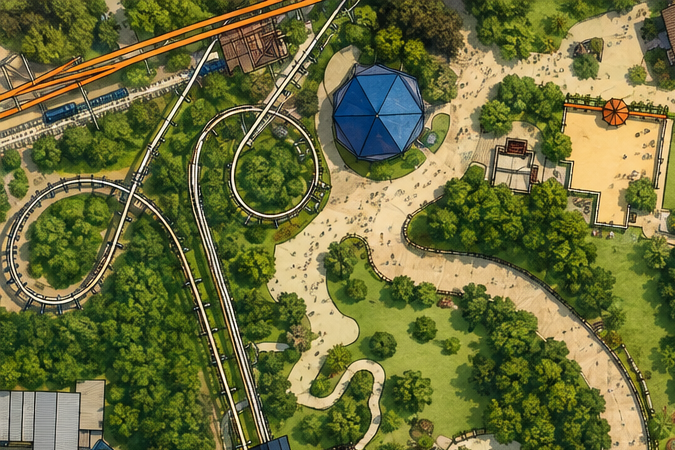 Infografía de la atraccion 2x según Six Flags