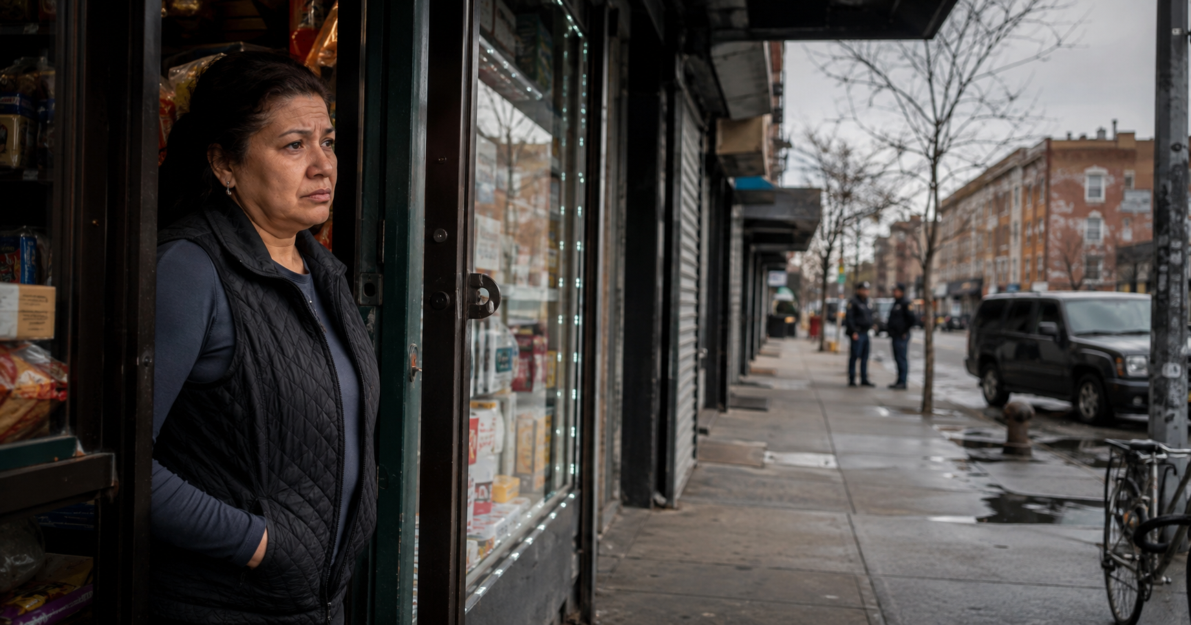 Negocios de Brooklyn pierden clientes por temor a ICE: el 70% reporta una caída