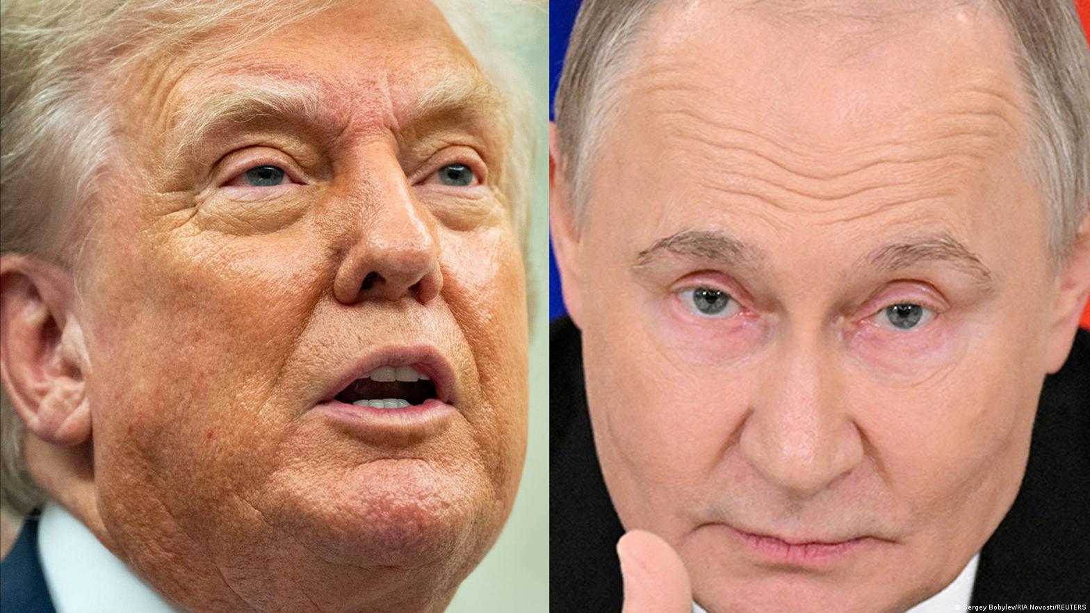 Trump habla por teléfono con Putin y le pide el fin de la guerra