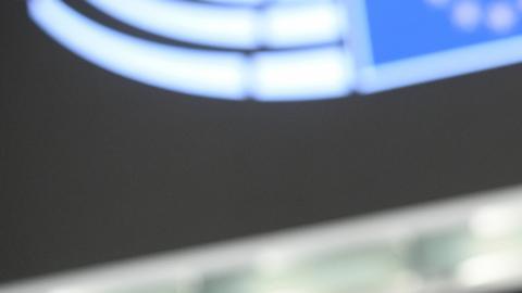 El primer ministro de Canadá, Mark Carney, durante una reciente visita al Parlamento Europeo.