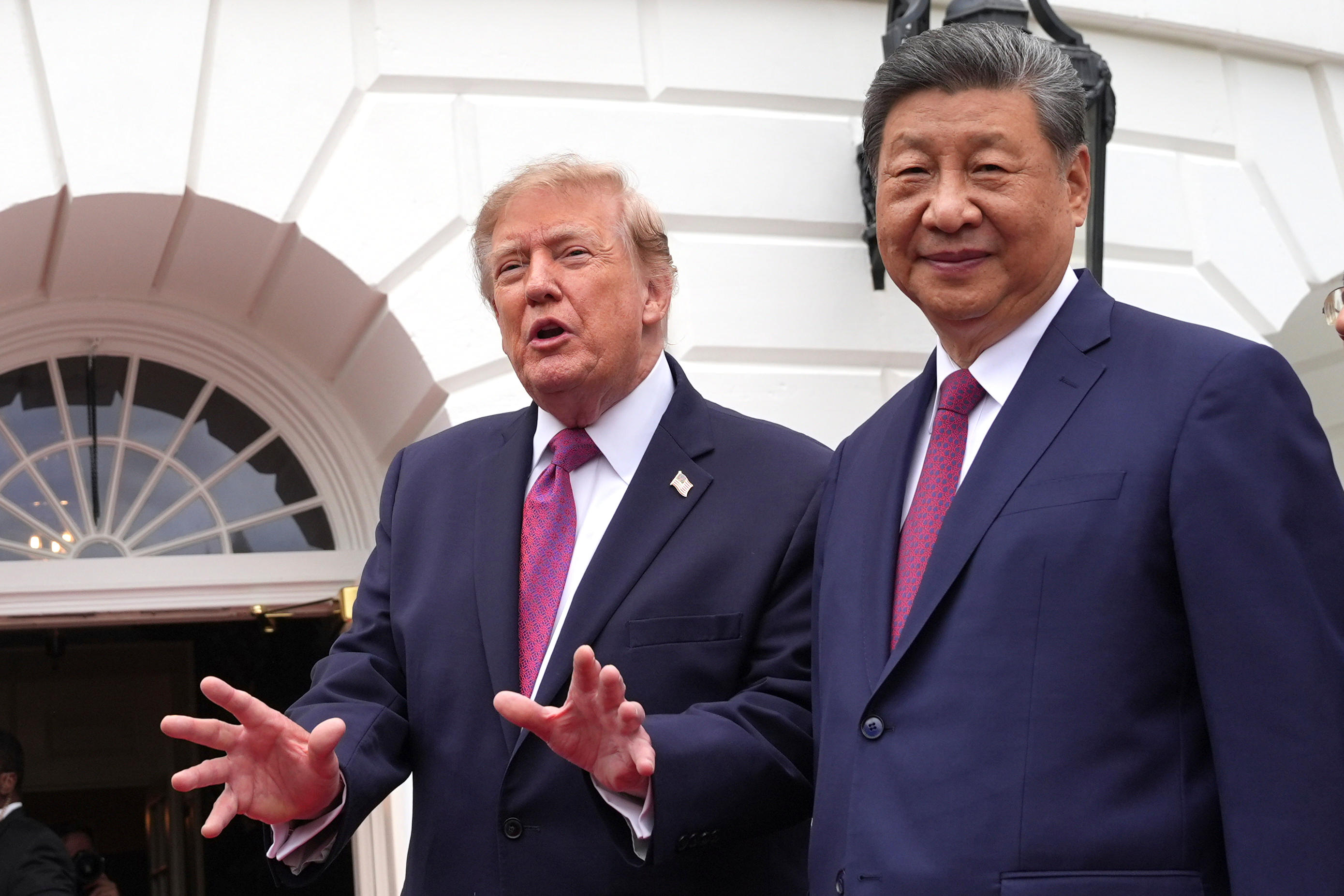 Trump califica de "gran reunión" su encuentro con Xi Jinping en la Casa Blanca