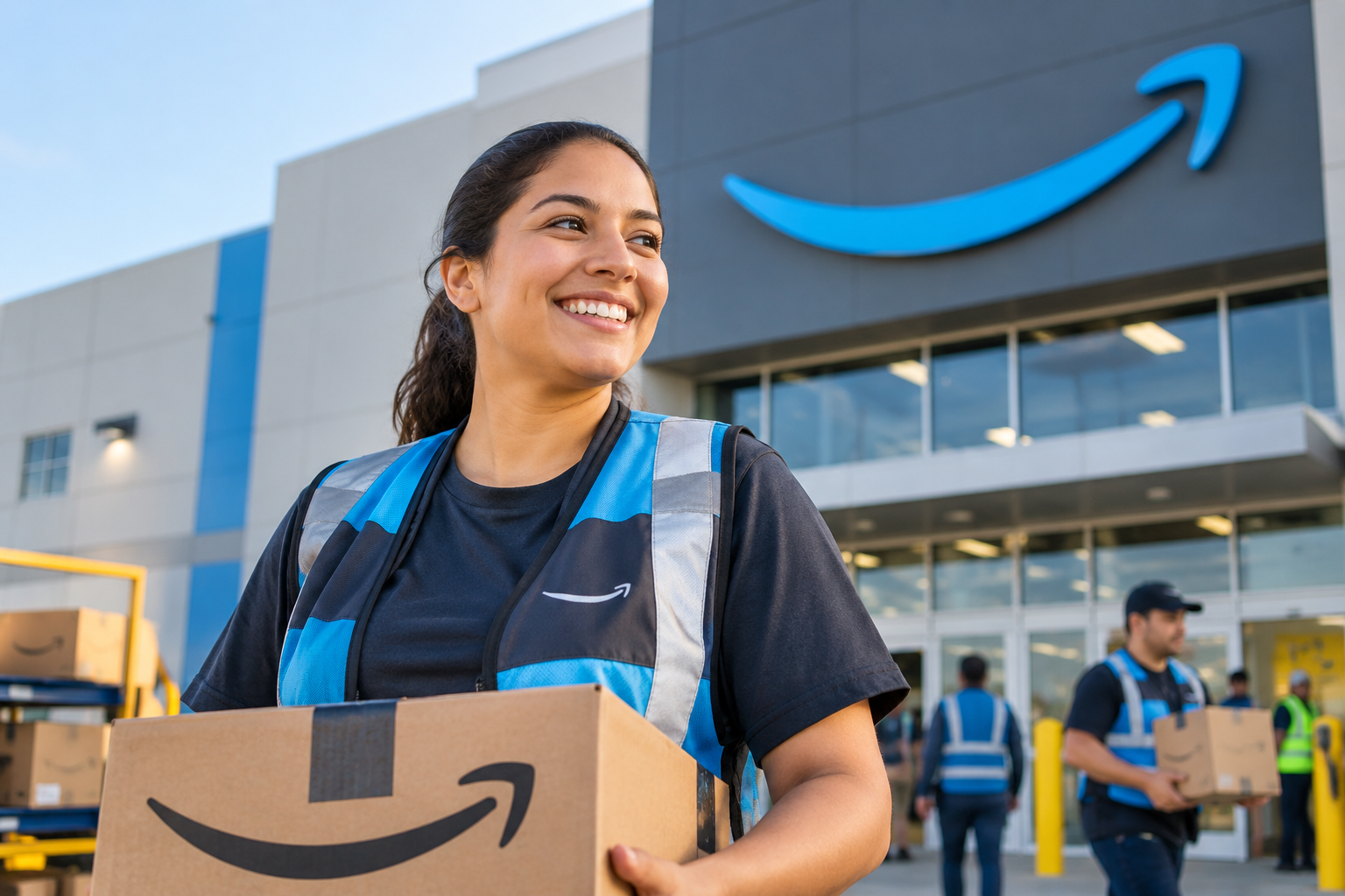 Amazon sube salario mínimo a $20 por hora y suma beneficios a empleados