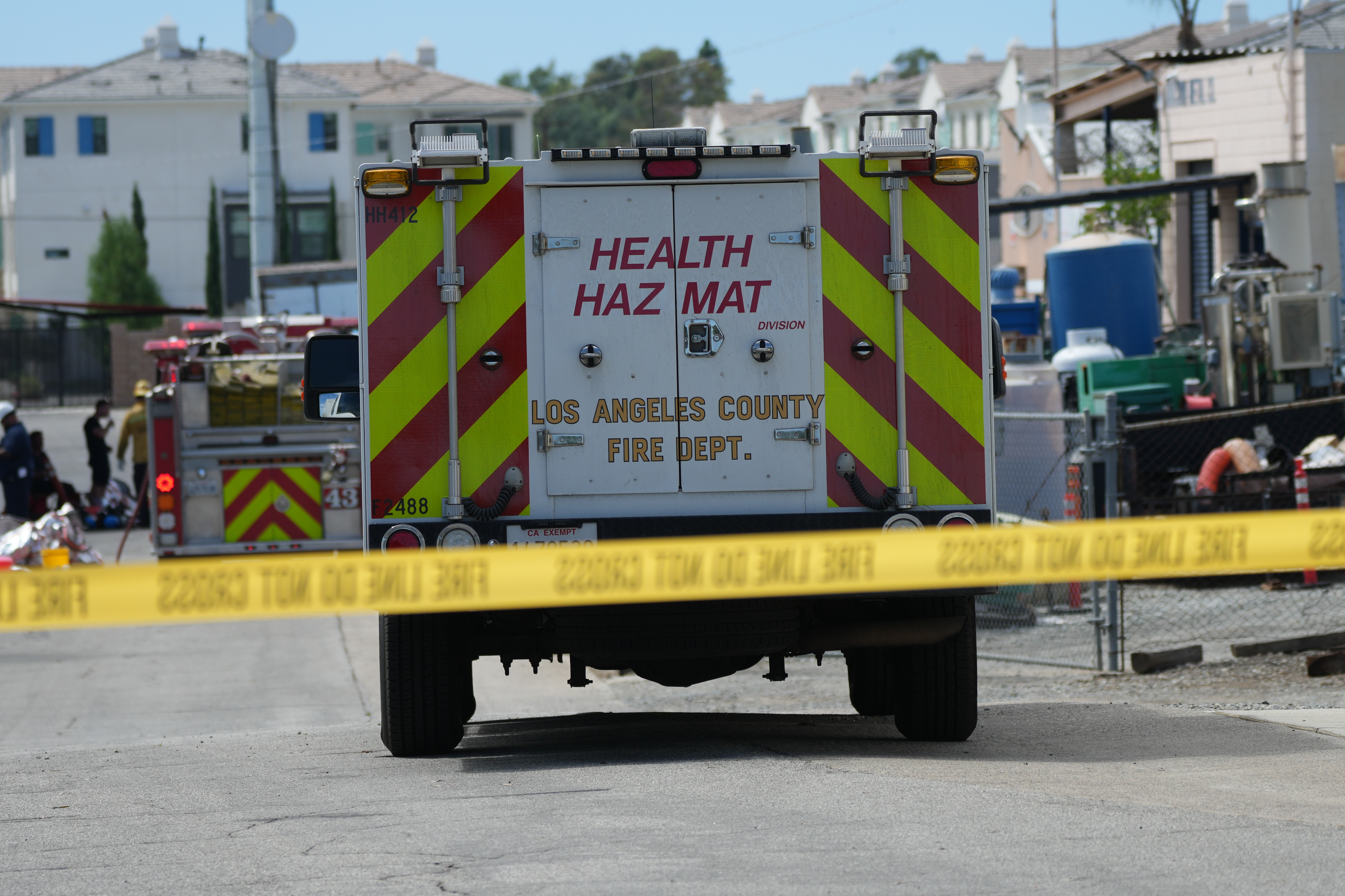 Condadi Emergencia por fuga química en ciudad del condado de Los Ángeles - La ...