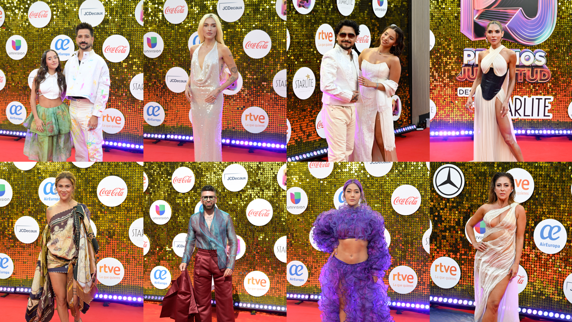 Listas de los mejores y peores vestidos de Premios Juventud 2026