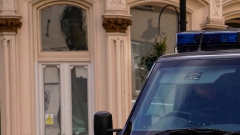 Policía británica