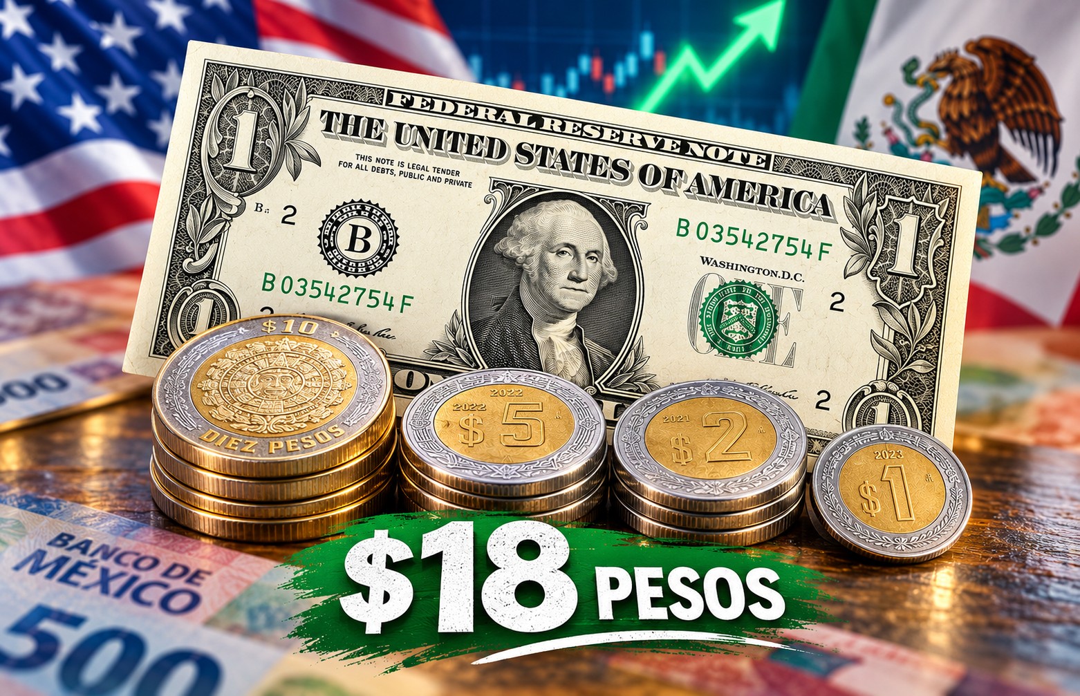 Precio del dólar en México hoy, 30 de septiembre del 2026: ya vale $18 pesos