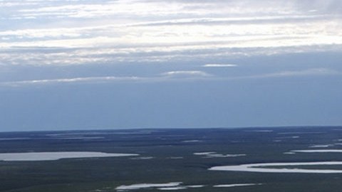 Fish Creek, una de las cuencas hidrográficas dentro de la Reserva Nacional de Petróleo en Alaska