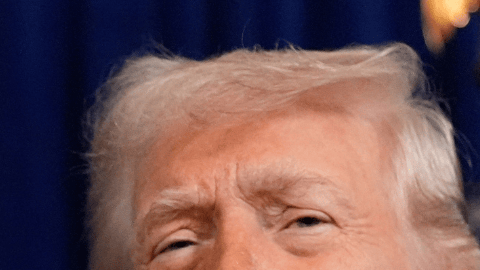 Donald Trump y Dario Amodei.