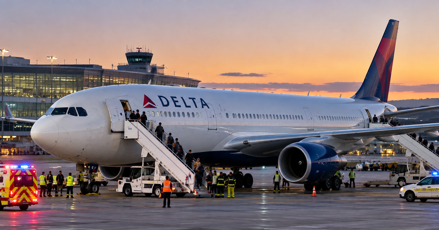 Emergencia en vuelo de Delta hacia Boston: humo en la cabina obliga a aterrizar en Portugal
