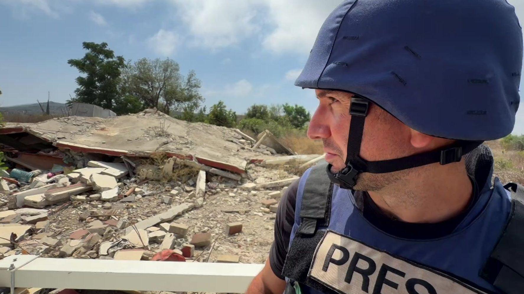 El viaje al interior del Líbano ocupado por Israel, donde los ataques y demoliciones siguen a pesar del alto al fuego