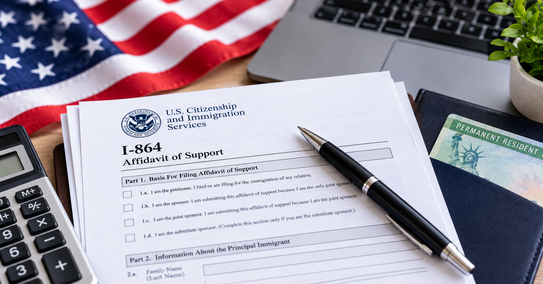 USCIS podrá revisar el crédito y la situación financiera de quienes patrocinan una Green Card