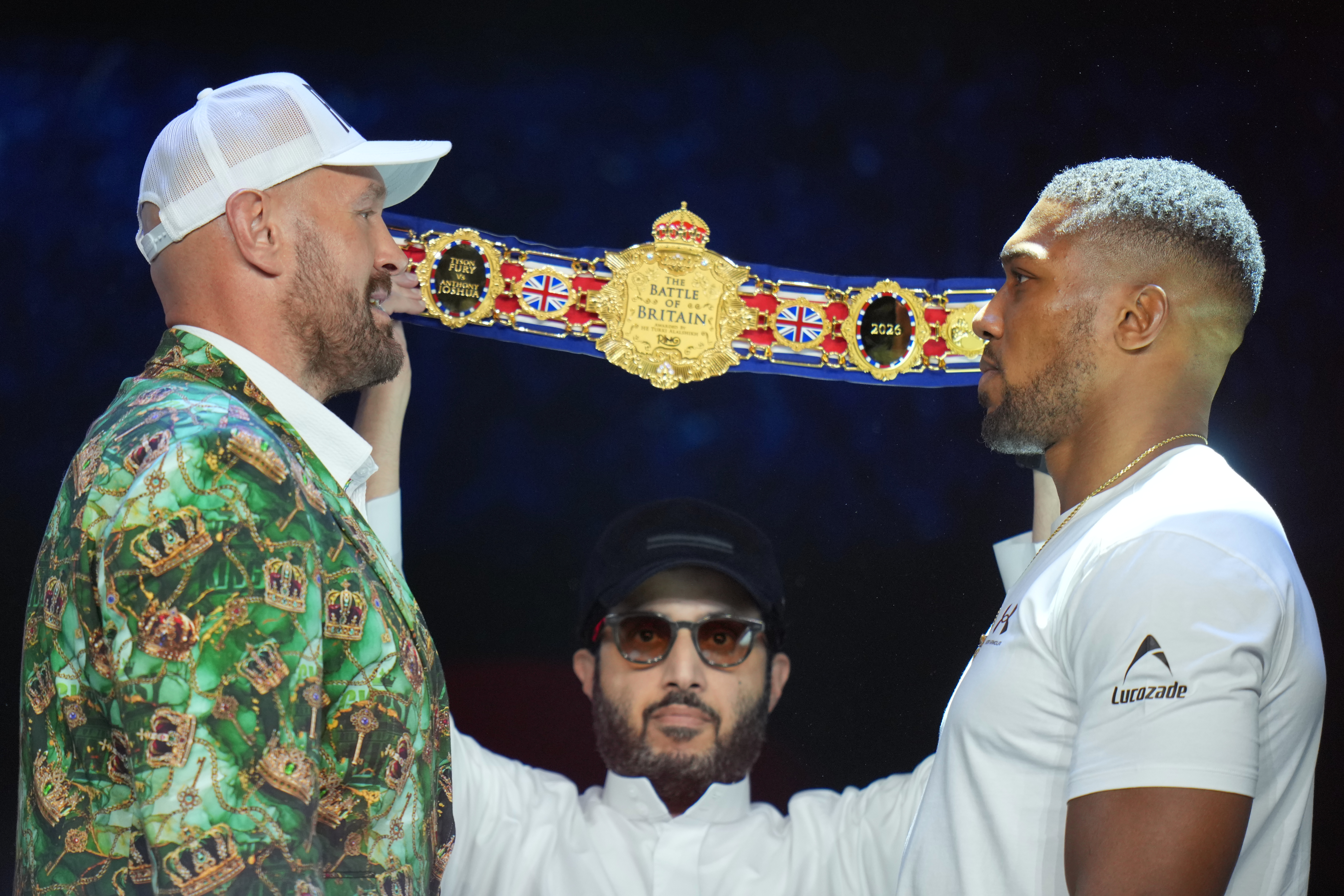 Tyson Fury y Anthony Joshua sostuvieron un picante primer careo