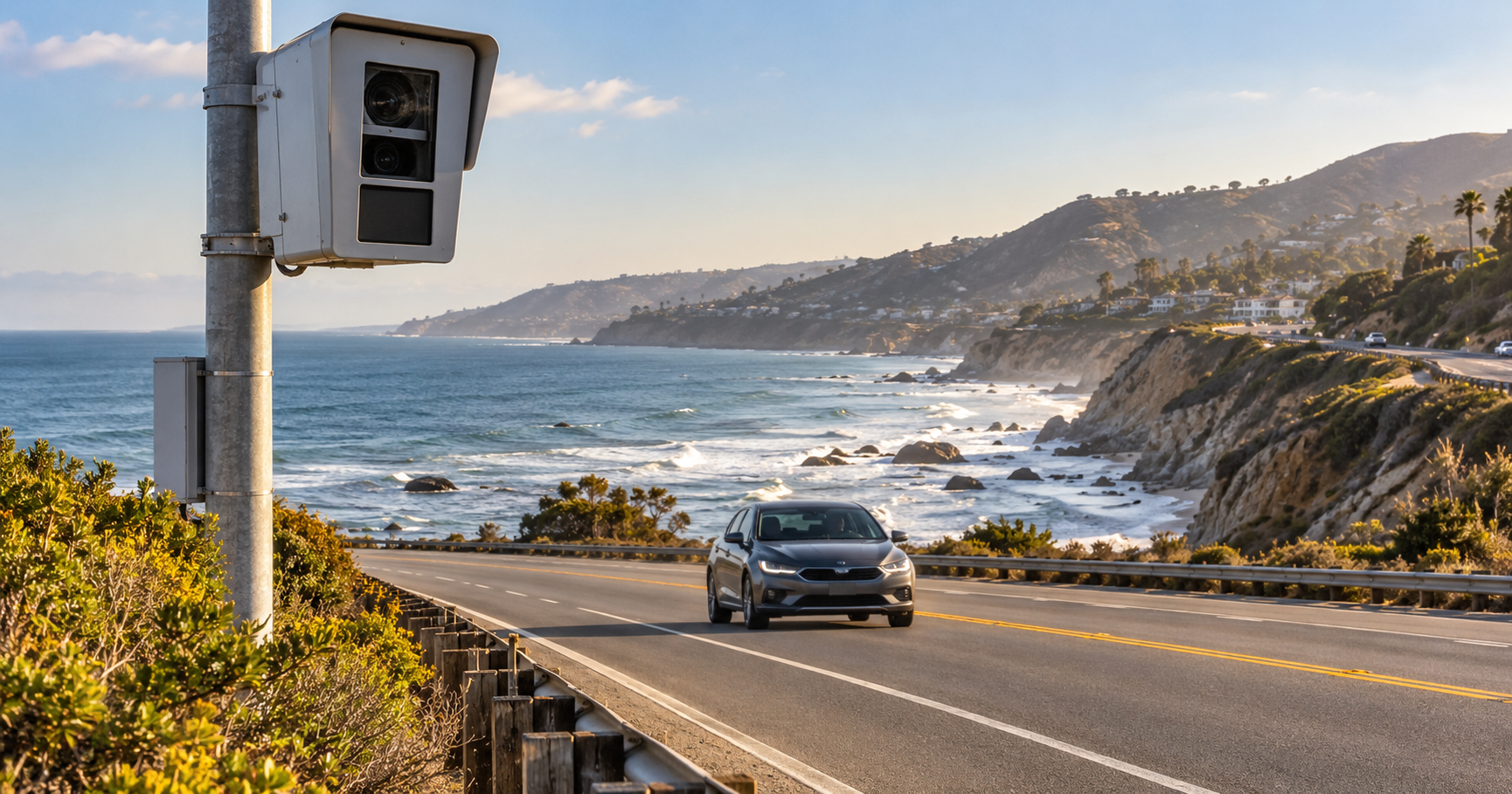 California puso a prueba cuatro cámaras y detectó 100,000 infracciones en solo 10 días