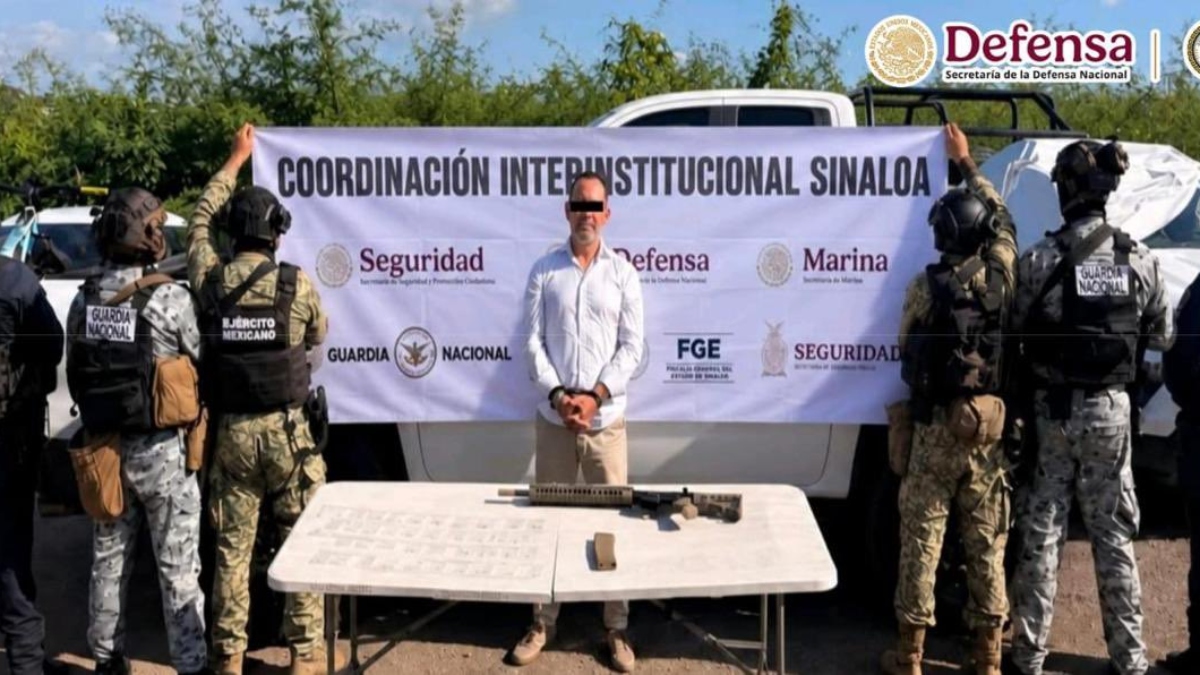 Cae en Sinaloa “El Wicho”, miembro del Cártel de Sinaloa que era buscado por Estados Unidos