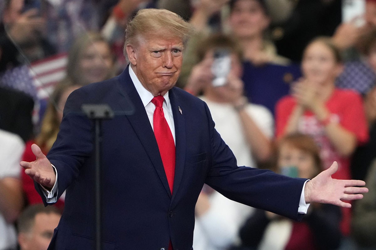 Donald Trump advierte que podría llegar a ser el “último presidente republicano”
