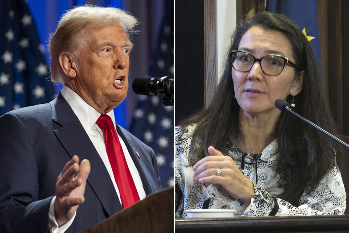 Donald Trump exige impedir que la demócrata Mary Peltola contienda en las elecciones por Alaska