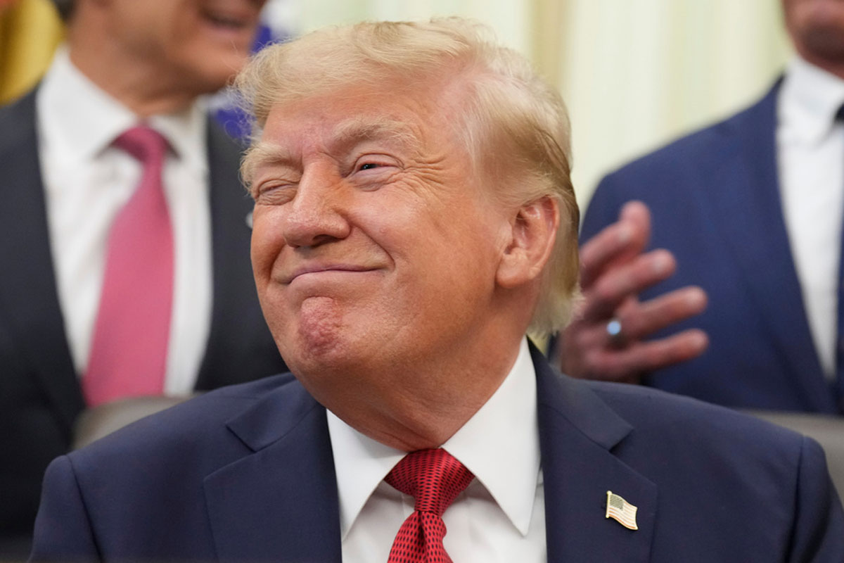 Trump presume haber rebasado los límites de velocidad para asistir a mítines del Partido Republicano