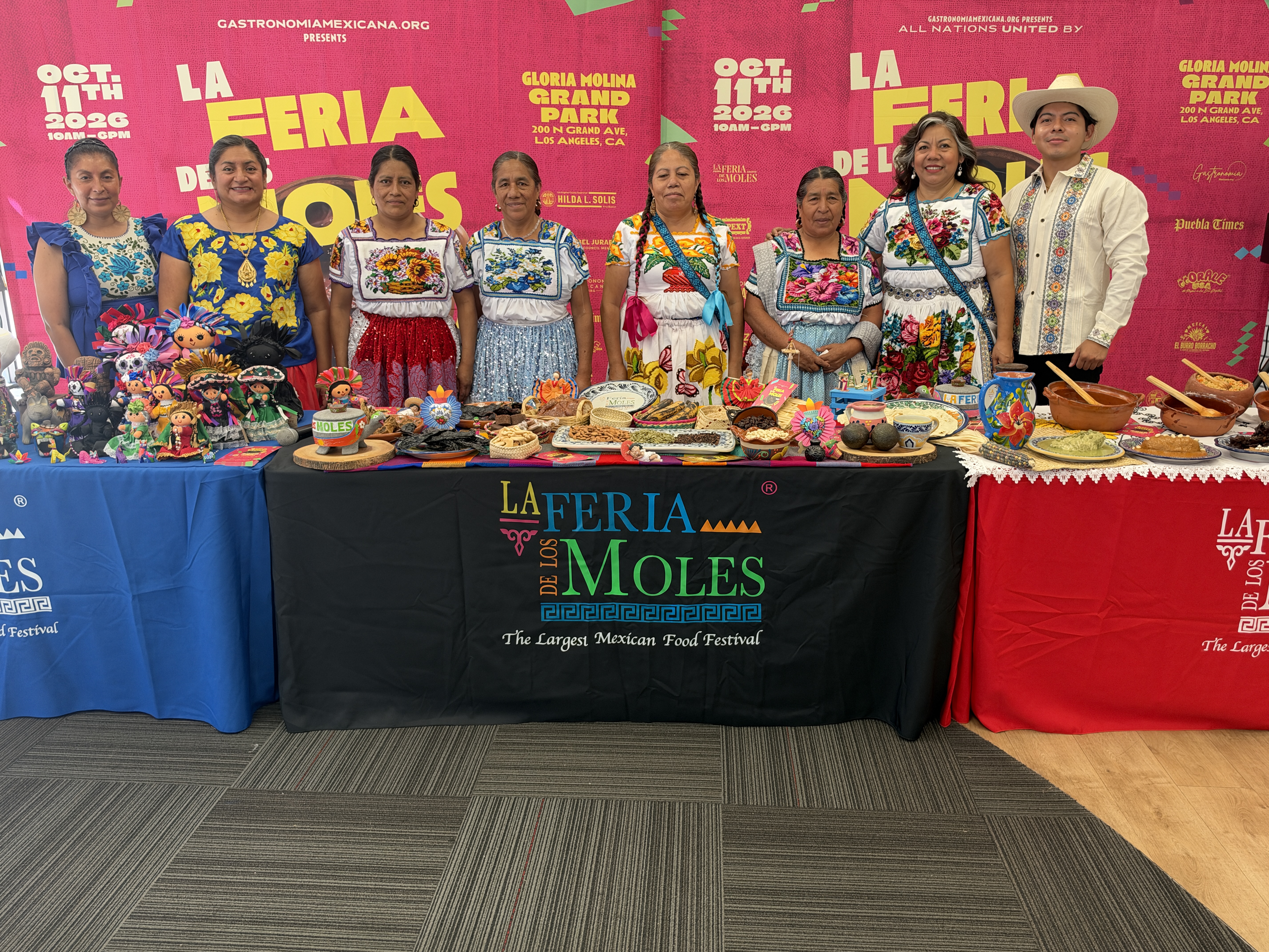 Llega a Los Ángeles la 19ª Feria de los Moles
