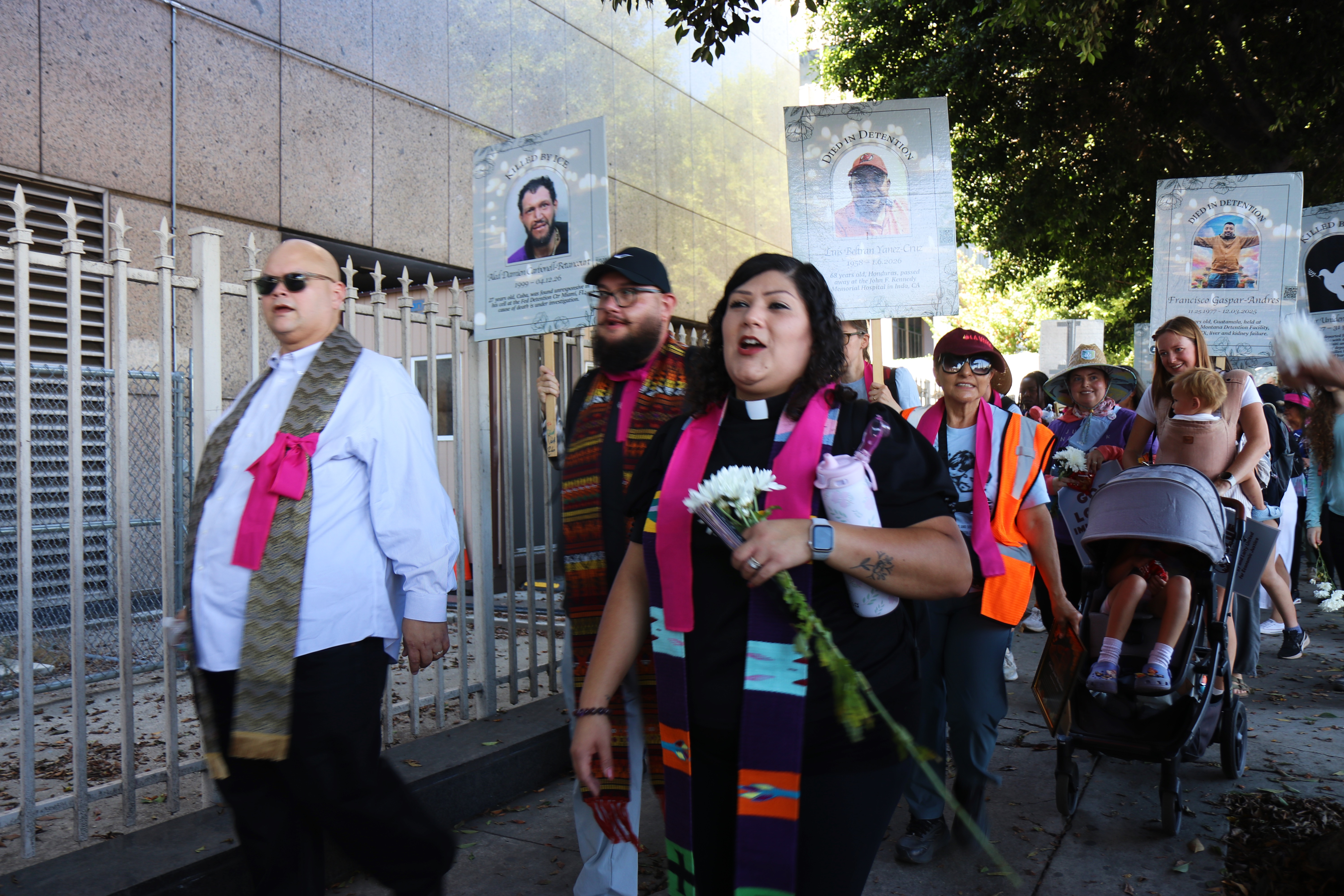 ‘Cada paso que hemos dado ha sido una oración’: activistas proinmigrantes
