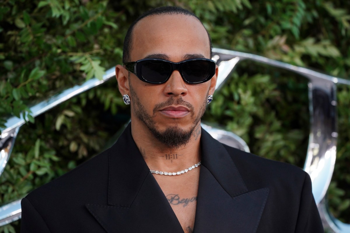 Lewis Hamilton sorprendió a los hijos de Kim Kardashian con un tierno regalo