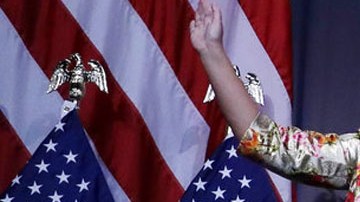 Mary Kathryn Pritzker, primera dama de Illinois, y su esposo Jay Robert Pritzker, gobernador de dicho estado
