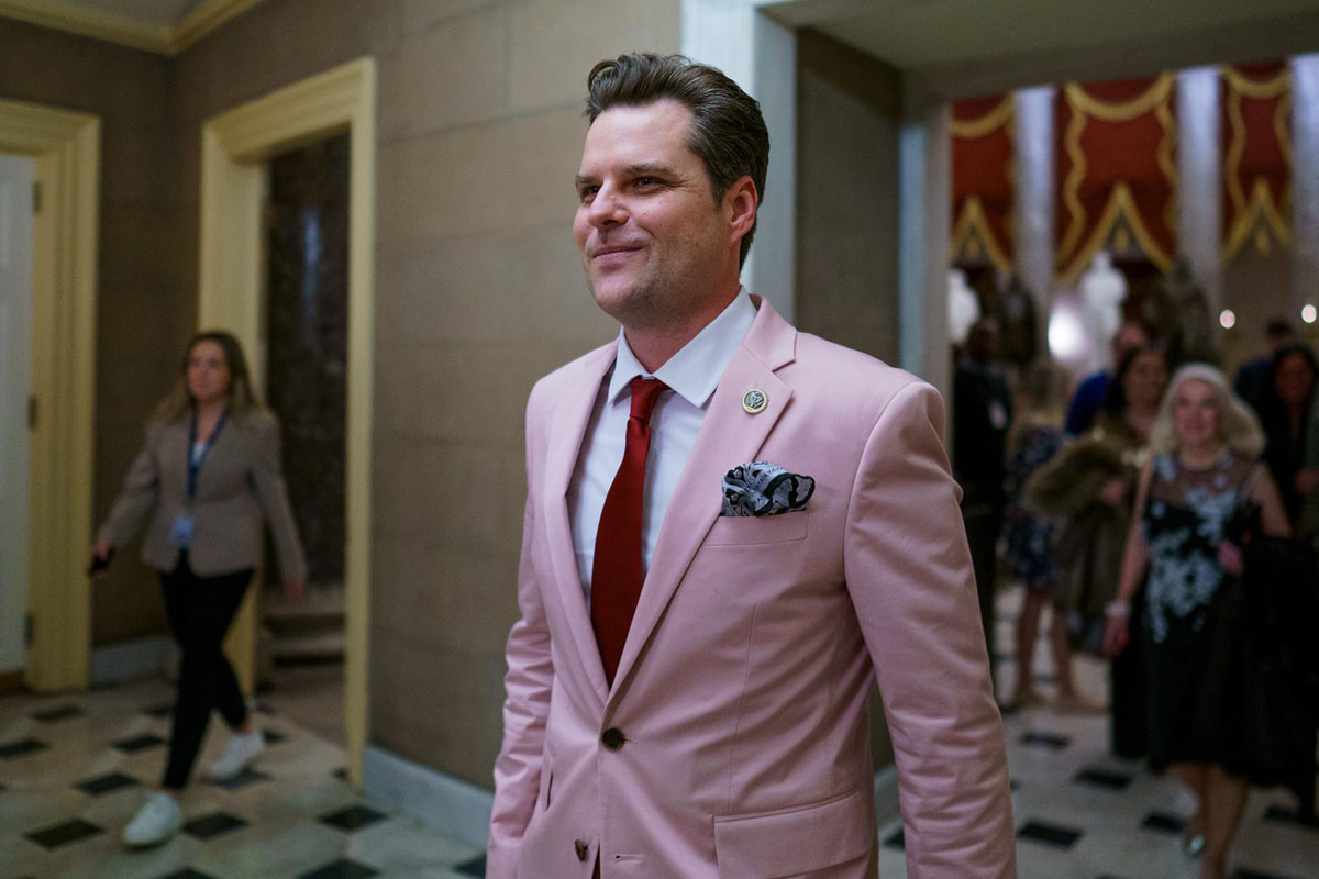 Matt Gaetz, ex congresista republicano, enfrenta demanda por presunto tráfico sexual de jovencitas