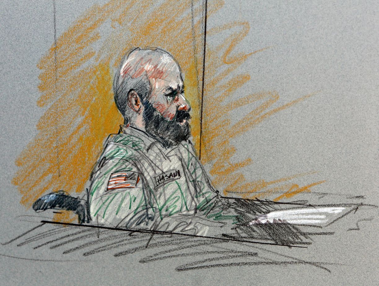 Trump aprueba fusilamiento de Nidal Hasan por matar a 13 en el ataque de Fort Hood, Texas
