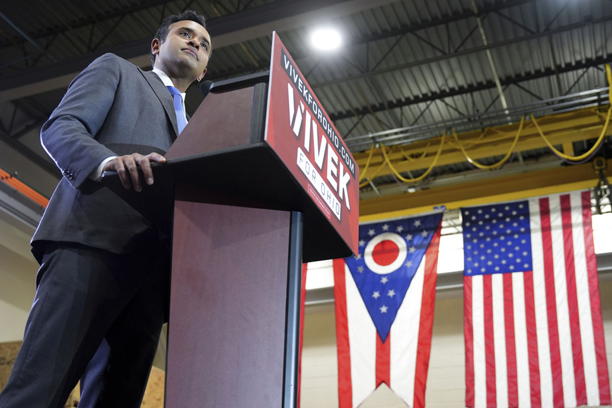 Gobernador de Ohio exige a Vivek Ramaswamy dejar de promover un polémico video sobre su rival Amy Acton