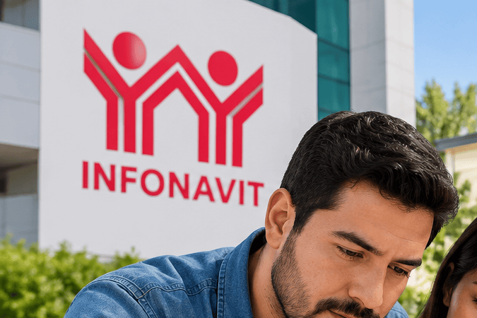 pareja viendo planos de vivienda prefabricada
